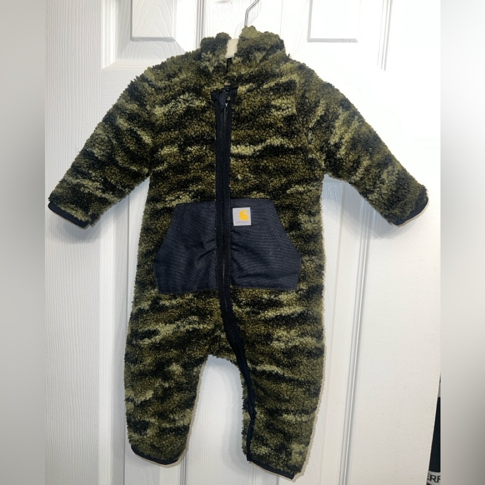 CAMO CARHARTT ONE PIECE- BABY BOYS